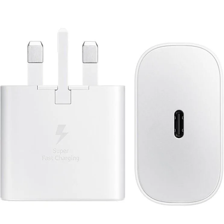 شارژر دیواری 25 وات SAMSUNG مدل EP-TA800NBEGAE