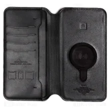 پاوربانک بی سیم و کیف چرمی ZHUSE مدل ZS-PB-037 ظرفیت 10000 میلی آمپر ساعت