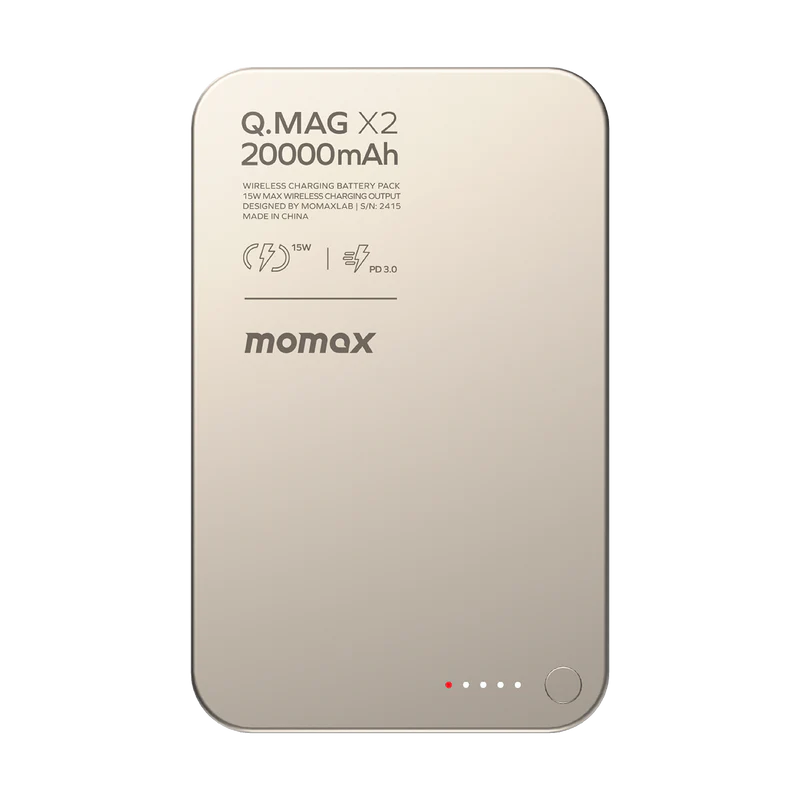 پاوربانک مگ سیف MOMAX مدل IP133 ظرفیت 20000 میلی آمپر
