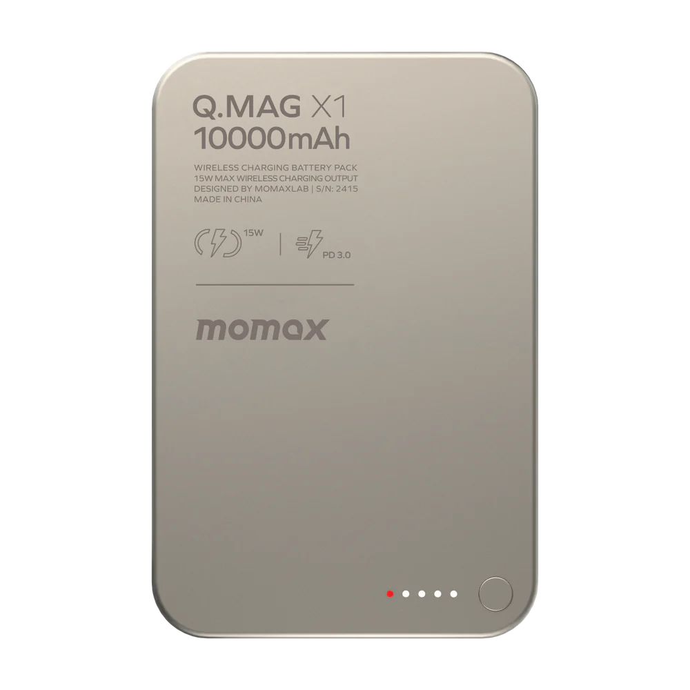 پاوربانک مگ سیف MOMAX مدل IP117A ظرفیت 10000 میلی آمپر